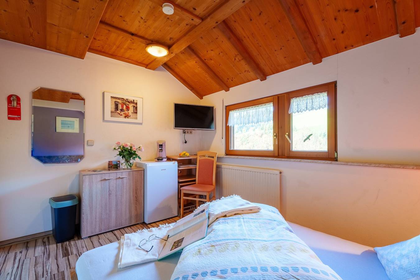 Single Room 'Kuschelzimmer' with Shared Terrace, Garden and Wi-Fi in Oberharmersbach, Central Black Forest