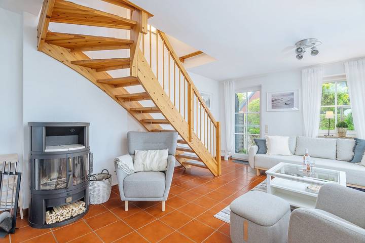 Geheel appartement, Vakantieappartement voor 6 personen met terras in Born a. Darß, Born auf dem Darß