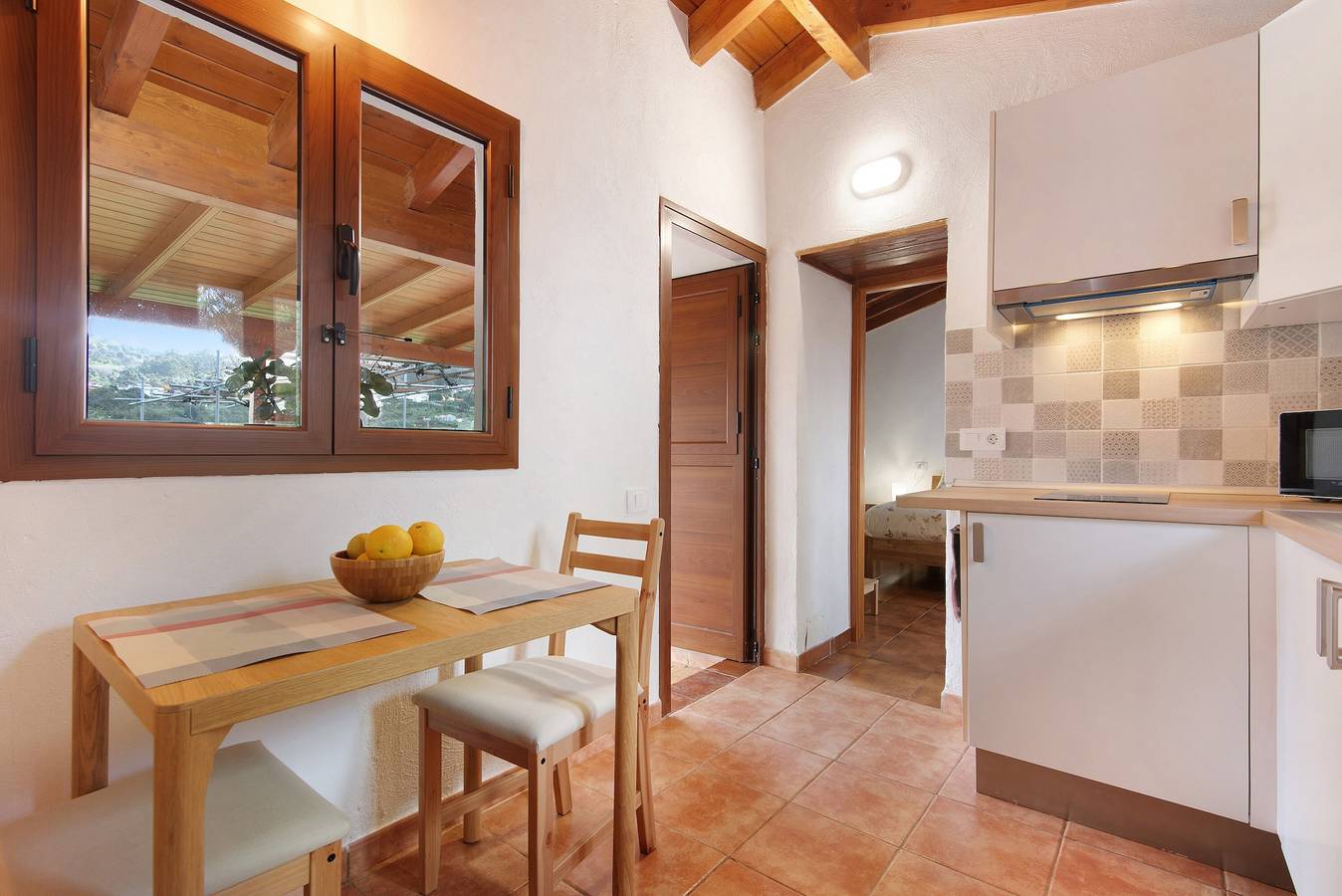 Ganze Wohnung, Ferienwohnung 'La Casita De La Abuela Paula' mit Meerblick, Privatterrasse und Wi-Fi in Zumacal, Valleseco