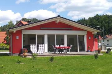 Ferienwohnung für 4 Personen, mit Garten in Obertrubach