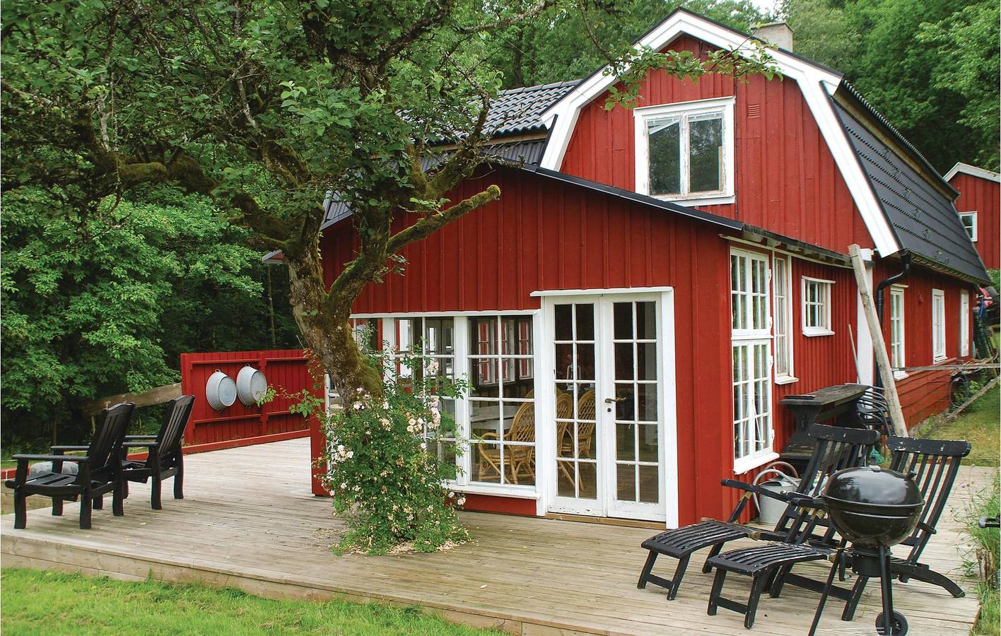 Ferienhaus für 8 Personen mit Garten in Vallen, Västergötland