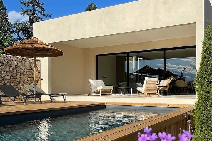 Chalet para 8 personas, con balcón y jardín - 1