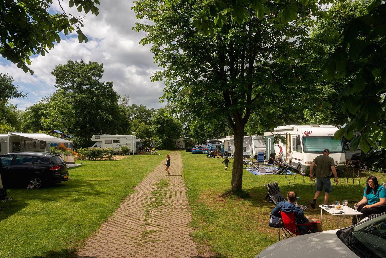 Vakantiepark Mölke — Camperplaats met privé sanitair in Sallandse Heuvelrug