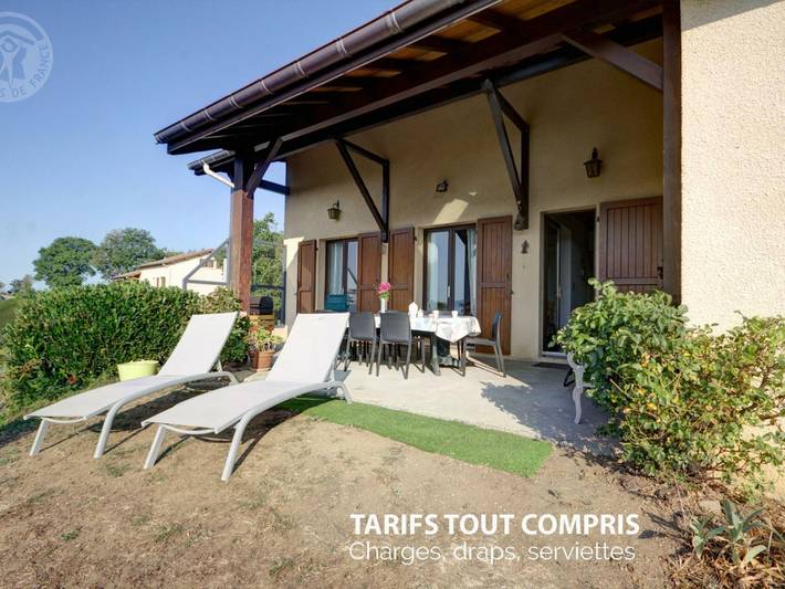 Gîte pour 10 personnes, avec Terrasse et Jardin à Saint-Christo-en-Jarez