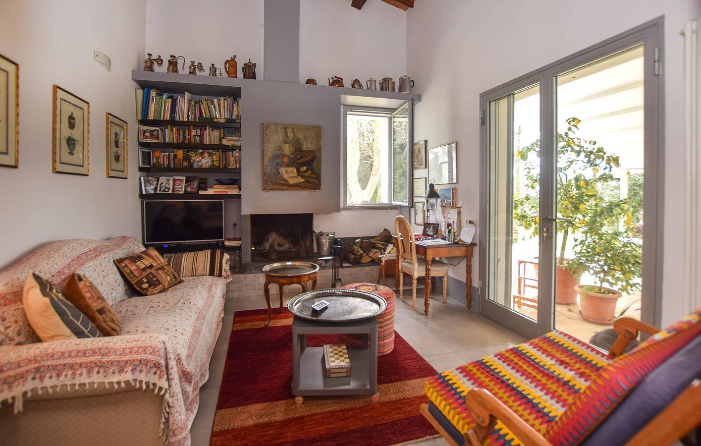 Fiume Fiora Appartement met zwembad en terras in Ischia di Castro, Provincie Viterbo