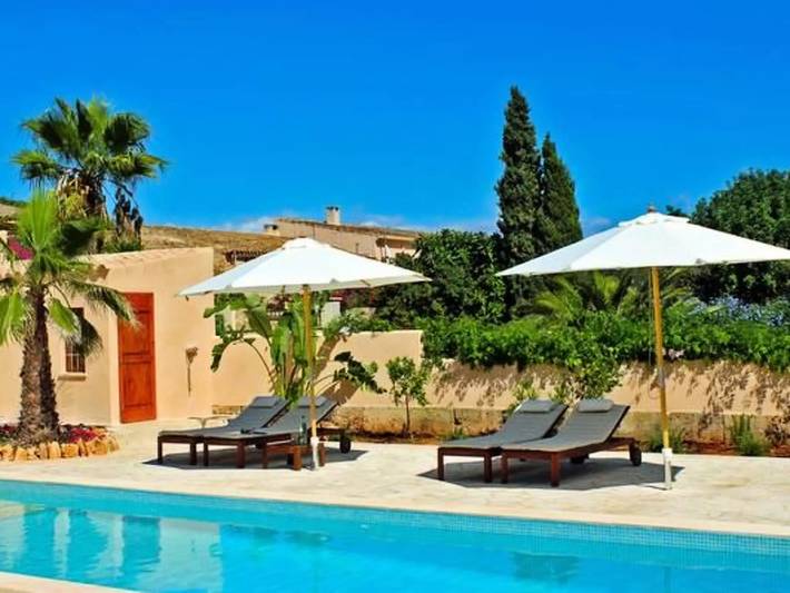 Finca für 6 Personen, mit Garten und Pool in Es Llombards - 4