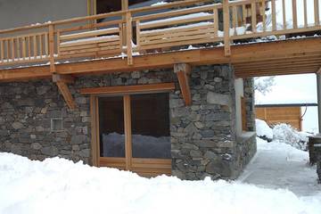 Chalet pour 8 personnes, avec terrasse à Valmeinier