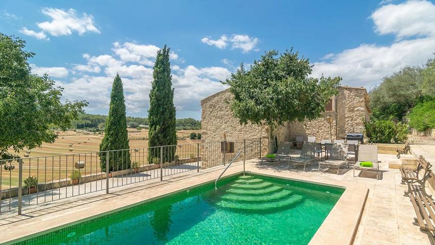 Ferienhaus für 10 Personen, mit Garten und Pool in Sant Joan (Mallorca)