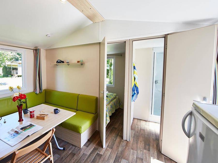 Flower Camping La Blanche Hermine - Mobilheim 7 personen - Carnac Komfort in Noyal-Muzillac, Côte des Mégalithes