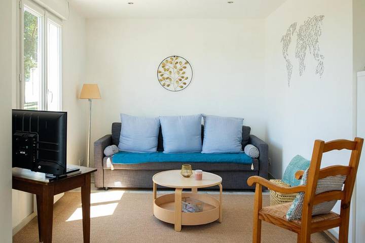 Apartamento de vacaciones para 2 personas, con vistas y jardín - 1