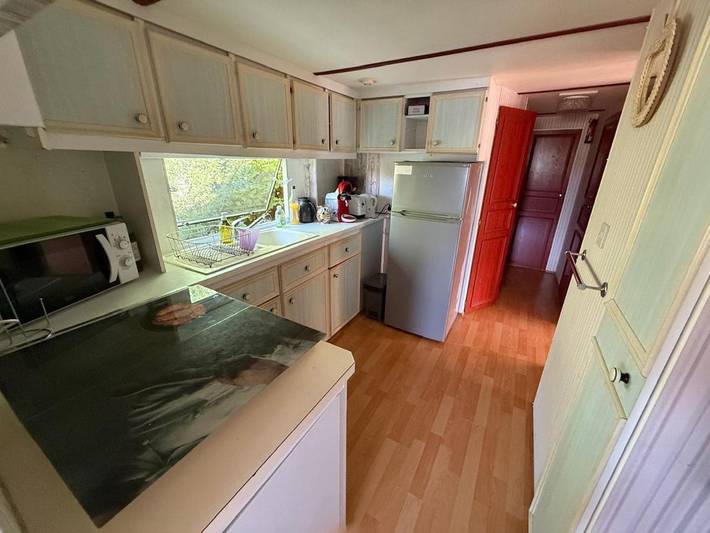 Camping pour 6 personnes, avec piscine ainsi que jardin et vue, animaux acceptés à Mimizan - 3