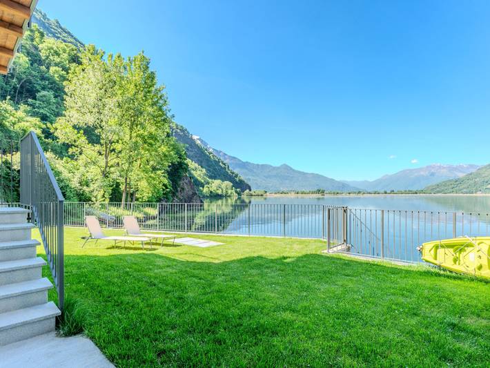Ferienwohnung für 6 Personen, mit Garten und Seeblick sowie Balkon am Comer See - 2
