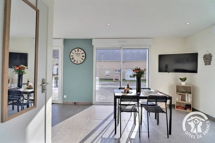 Gîte für 2 Personen, mit Terrasse in Mont-Saint-Michel-Bucht - 4