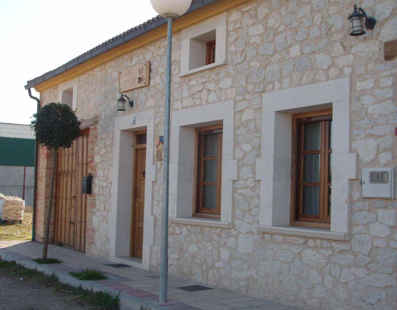 Landhaus 'Las Espigas' mit Bergblick, privater Terrasse und Wi-Fi in Canalejas de Peñafiel, Valladolid Provinz