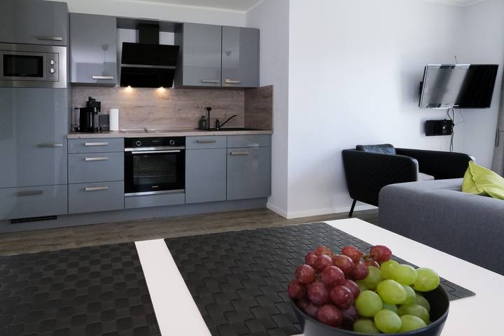 Appartement de vacances entier, *Neu* Fewo No. 3 Friesenhuus Carolinensiel - genau mittig zwischen Meer und Ortskern in Carolinensiel-Harlesiel, Wittmund