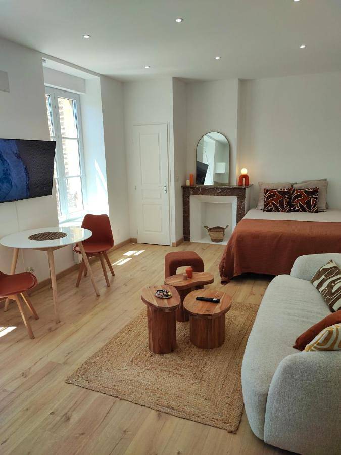 Appartement de vacances pour 2 personnes, avec Balcon ainsi que Terrasse et Jardin