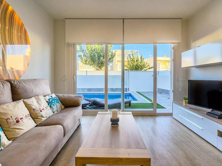 Chalet para 8 personas, con Terraza además de Jacuzzi y Jardín en Provincia de Murcia