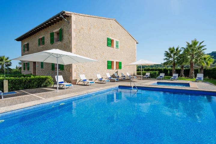 Finca für 12 Personen, mit Kinderpool und Garten, kinderfreundlich in Petra (Mallorca) - 3