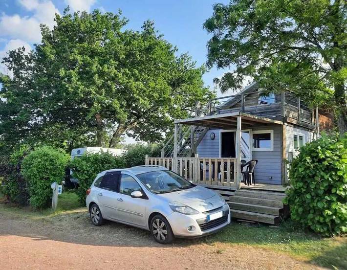 Chalet pour 6 personnes, avec bassin pour enfant