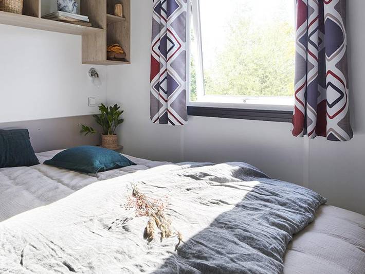 Camping La Sinope - Mobilheim 4 personen - Mobilheim Confort 2 Zimmer in Quinéville, Cherbourg und Umgebung