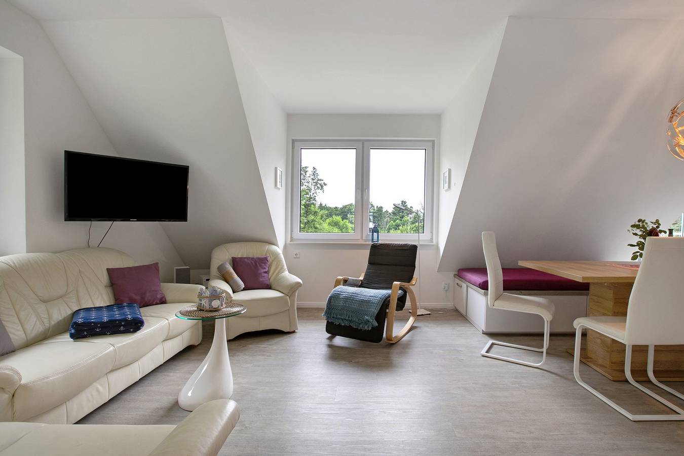 Apartamento entero, Apartamento 'Wald Und Meer' con vistas al mar, balcón y Wi-Fi in Holnis, Glücksburg