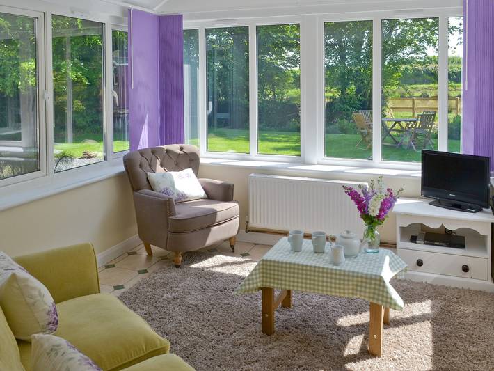 Cottage for 2 people, with garden, with pets in Devon