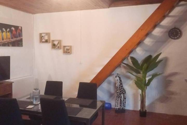 Maison de vacances pour 4 personnes, avec jardin ainsi que vue et terrasse