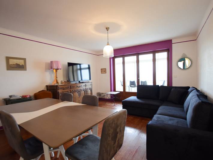 Ferienwohnung für 5 Personen, mit Balkon und Terrasse sowie Seeblick