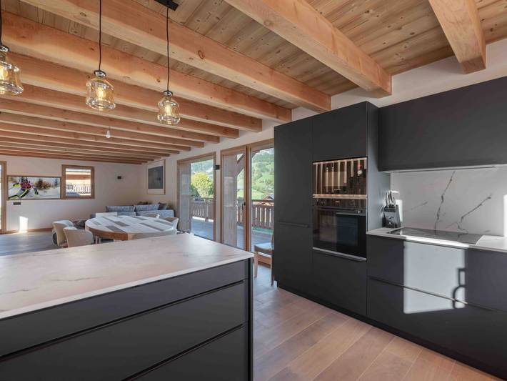 Chalet pour 10 personnes, avec terrasse ainsi que sauna et jardin à Praz-sur-Arly - 4