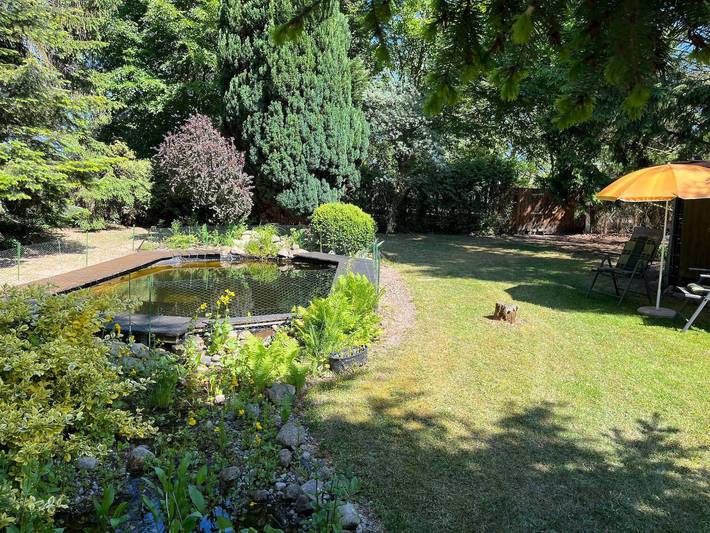 Ferienwohnung für 2 Personen, mit Terrasse und Garten am Salzhaff