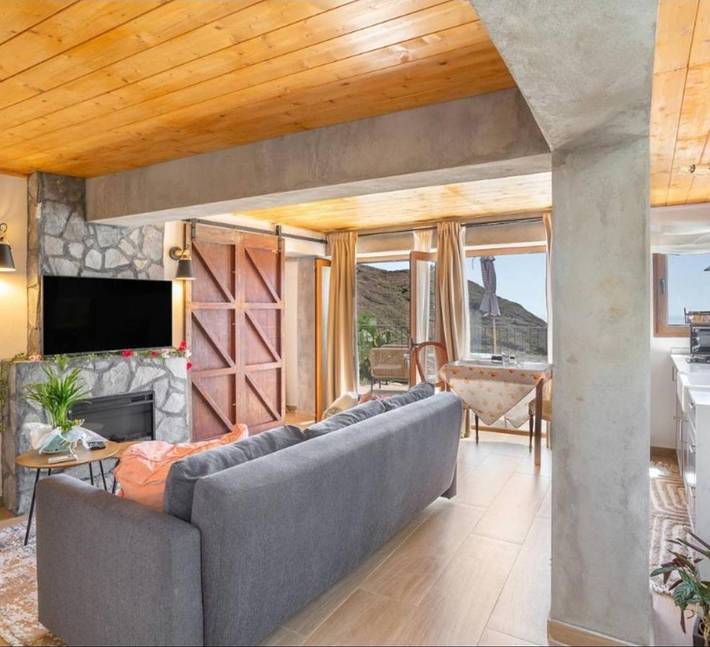 Apartamento para 3 personas, con terraza y vistas en El Peñón