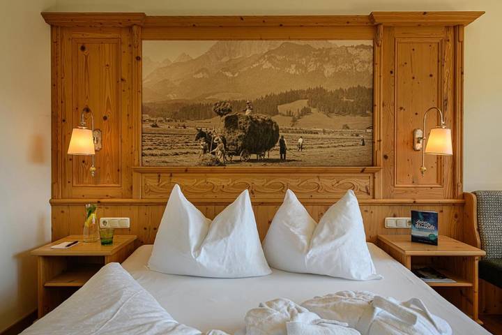 Hotel für 2 Personen, mit Pool und Garten sowie Sauna und Ausblick in Kössen - 3