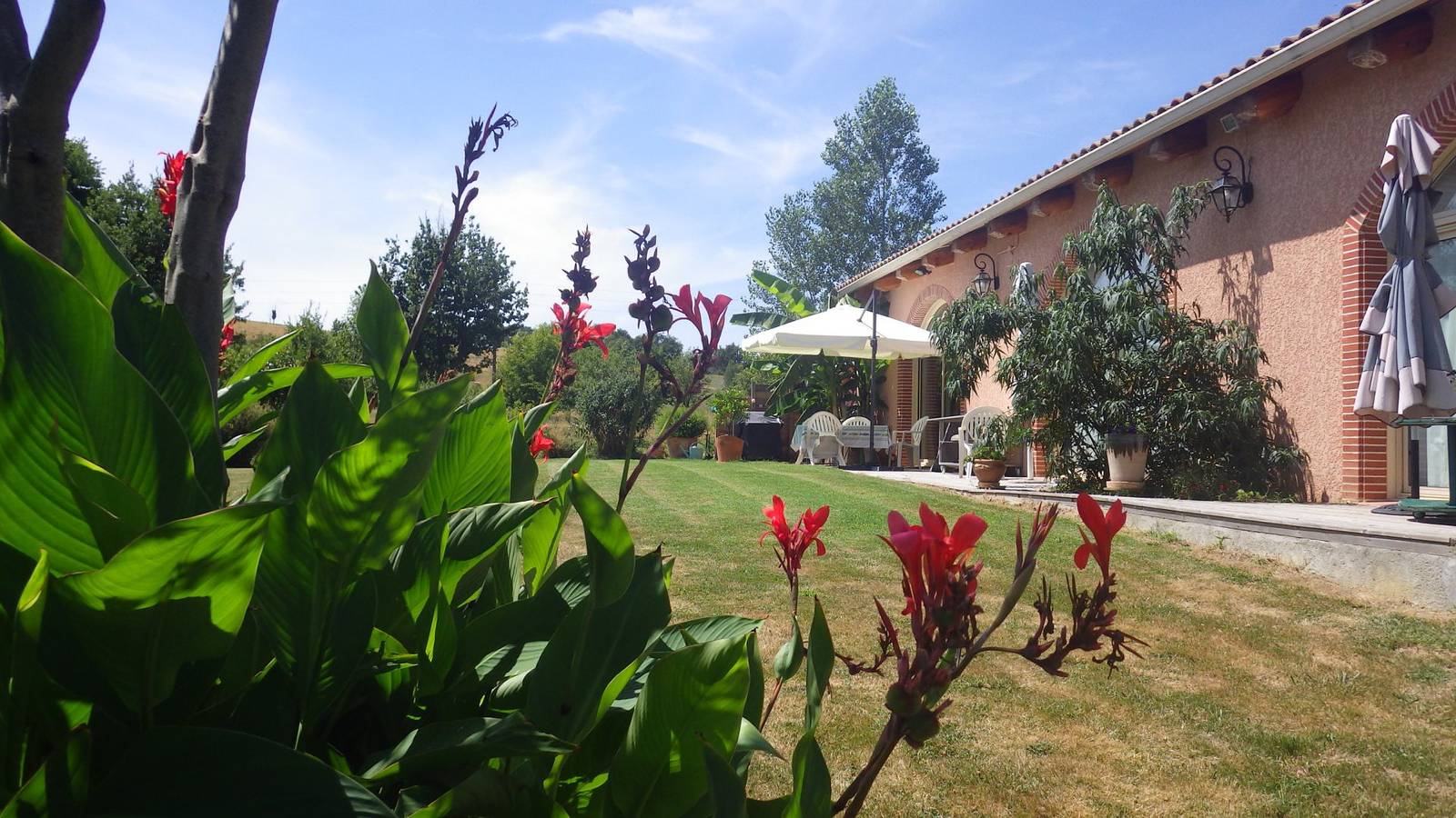 Chambre d'hôtes en Ariège. Calme et nature - Chambre in Saverdun, Ariège