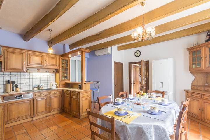 Gîte pour 6 personnes, avec jardin et terrasse