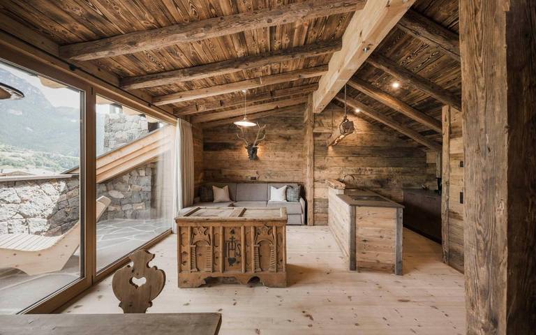 Ferienwohnung für 6 Personen, mit Sauna und Garten sowie Whirlpool, kinderfreundlich in Völs am Schlern