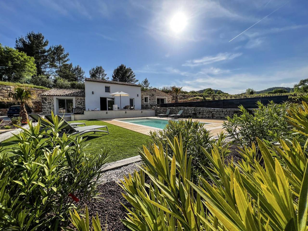 La Maurette piscine chauffée en Mai et Octobre in La Motte, Région de Draguignan