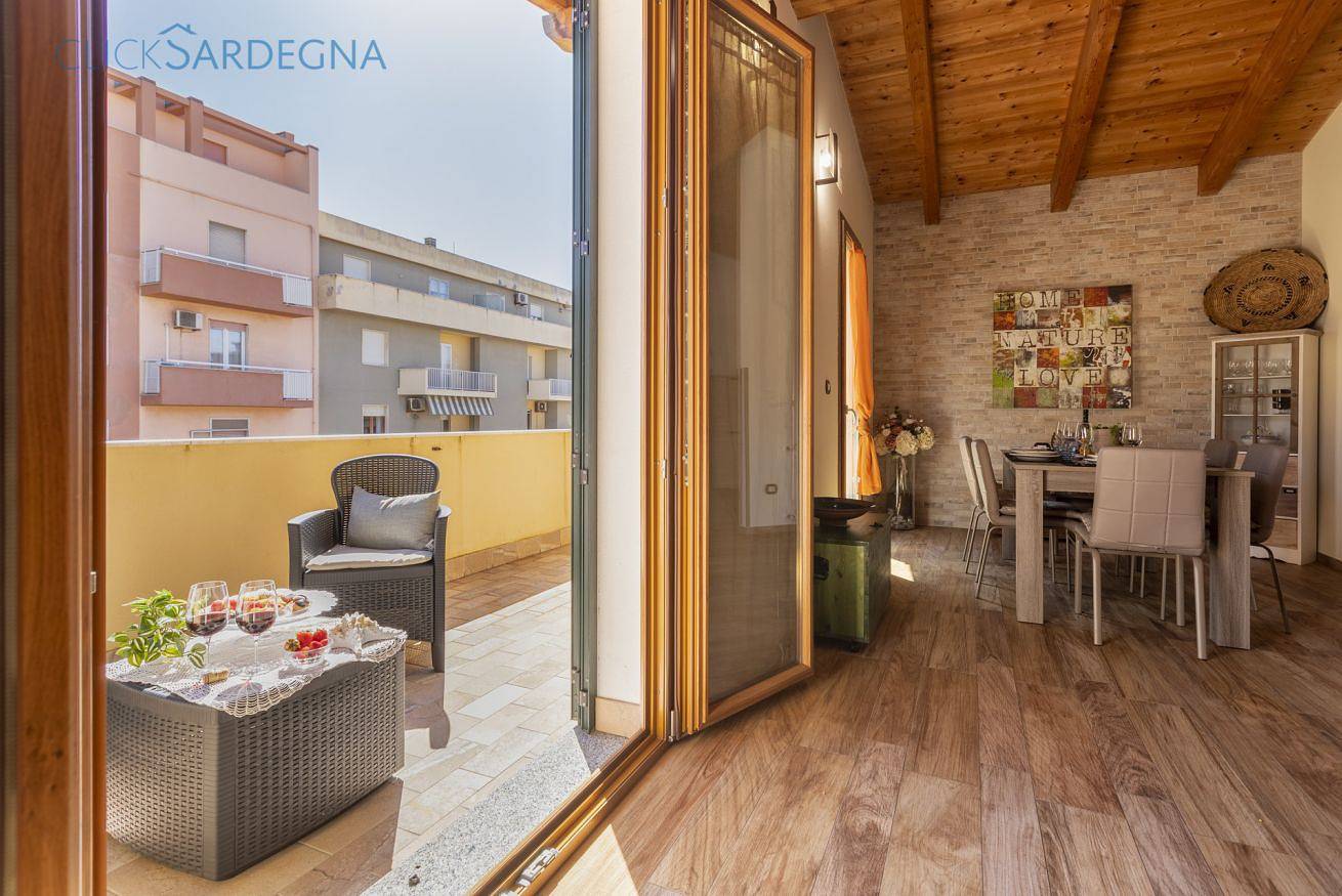 Appartamento intero, Attico Alida in centro ad Alghero con terrazze, 4 camere e 2 bagni in Pivarada, Provincia di Sassari