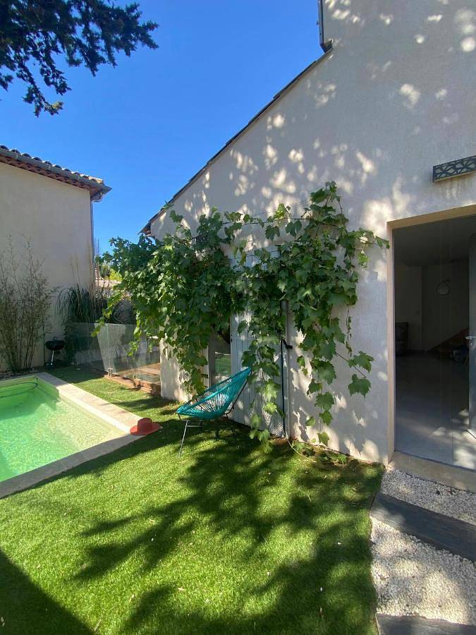 Ferienhaus für 5 Personen, mit Terrasse und Garten