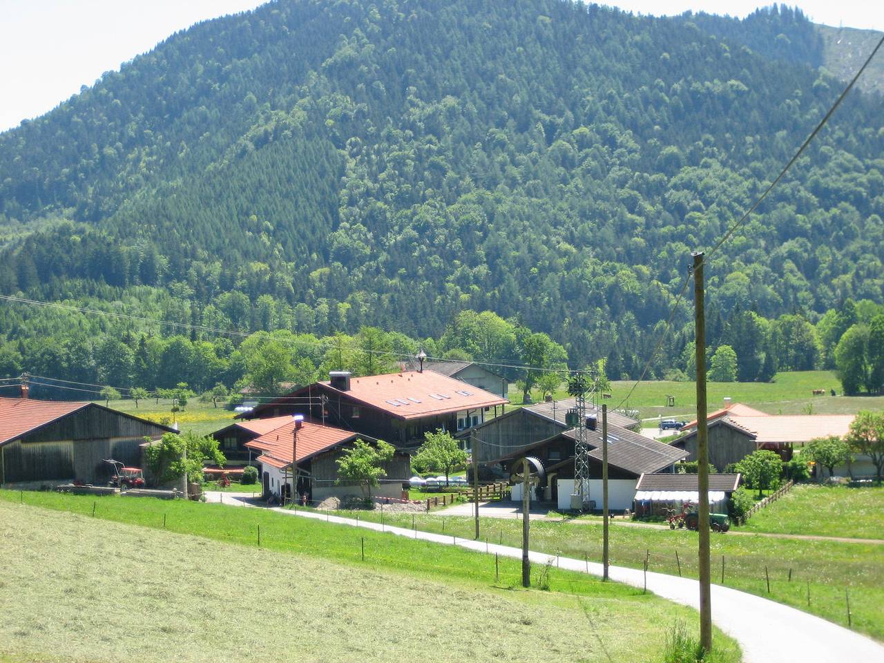 Ganze Ferienwohnung, Gschwendtnerhof App4 Pätzig - Ferienwohnung 38 qm Wohn-/Schlafraum und Terrasse, App. 4 in Hintergschwendt, Aschau im Chiemgau