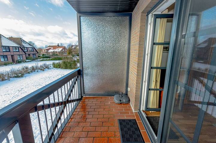 Ferienwohnung für 2 Personen, mit Balkon, mit Haustier in Werdum