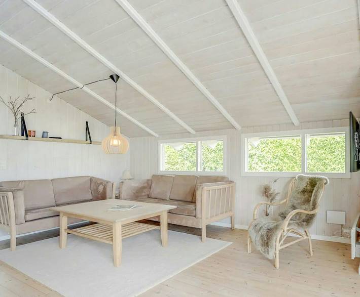 Ferienhaus für 6 Personen, mit Terrasse und Garten sowie Sauna in Mommark - 4