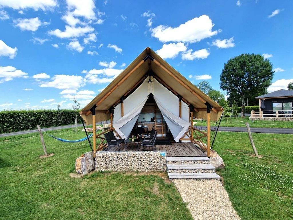 Glampingtent Luxe 4 in Hoge Kempen