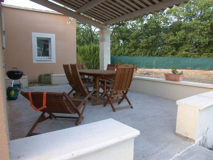 Chalet para 6 personas, con terraza y piscina - 1