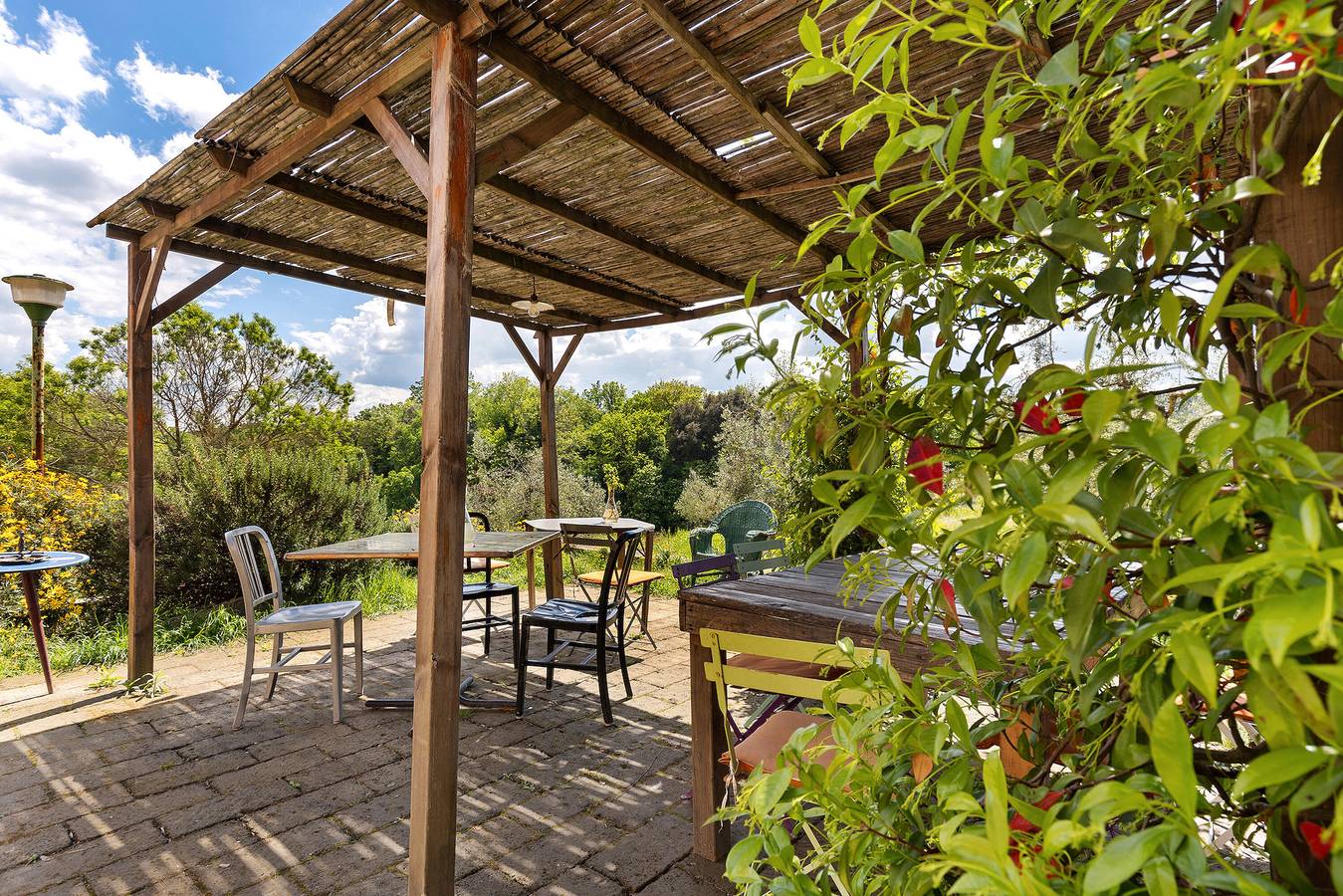 Room 'Uva - Fattoria Le Caprine' with Shared Garden, Wi-Fi and Air Conditioning in Gambassi Terme, Chianti