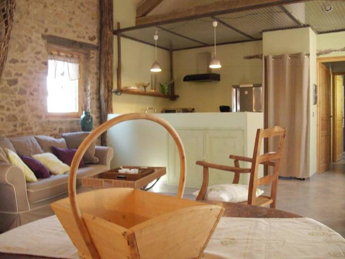 Location de vacances pour 4 personnes, avec Terrasse ainsi que Jardin et Vue à Villefranche-de-Rouergue - 4