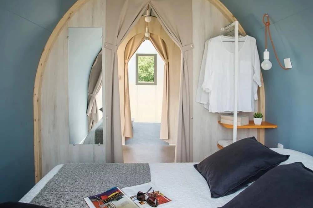 Zecamping 3 étoiles piscine chauffée mobil-home 16m2 4 pers in Sigean, Mittelmeerküste (Frankreich)