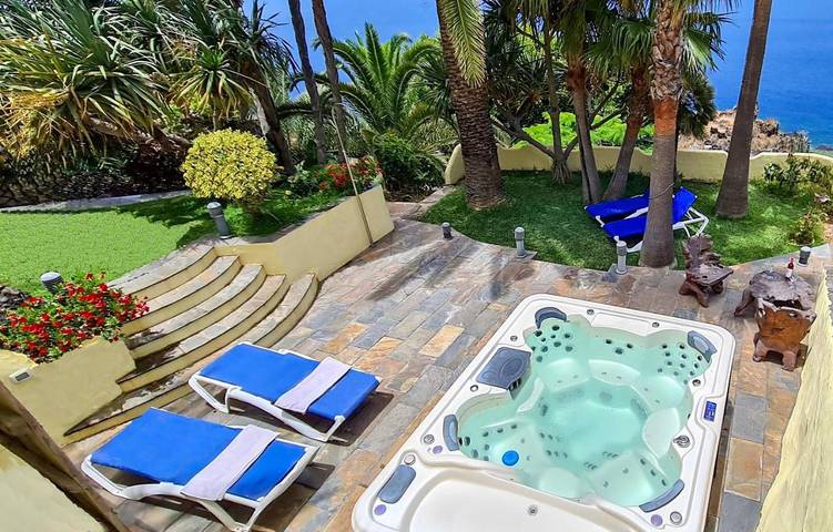 Apartamento para 2 personas, con vistas y jardín en Fuencaliente de La Palma