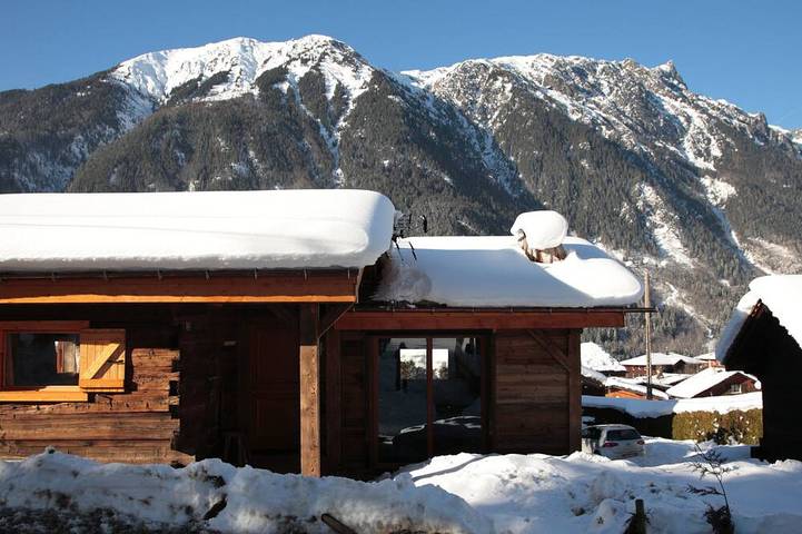 Chalet pour 4 personnes, avec terrasse et jardin en Haute-Savoie