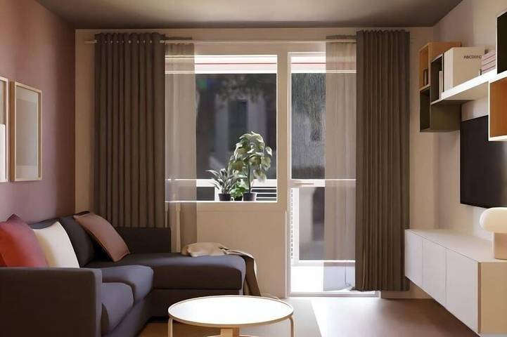 Ferienwohnung für 4 Personen, mit Balkon - 1