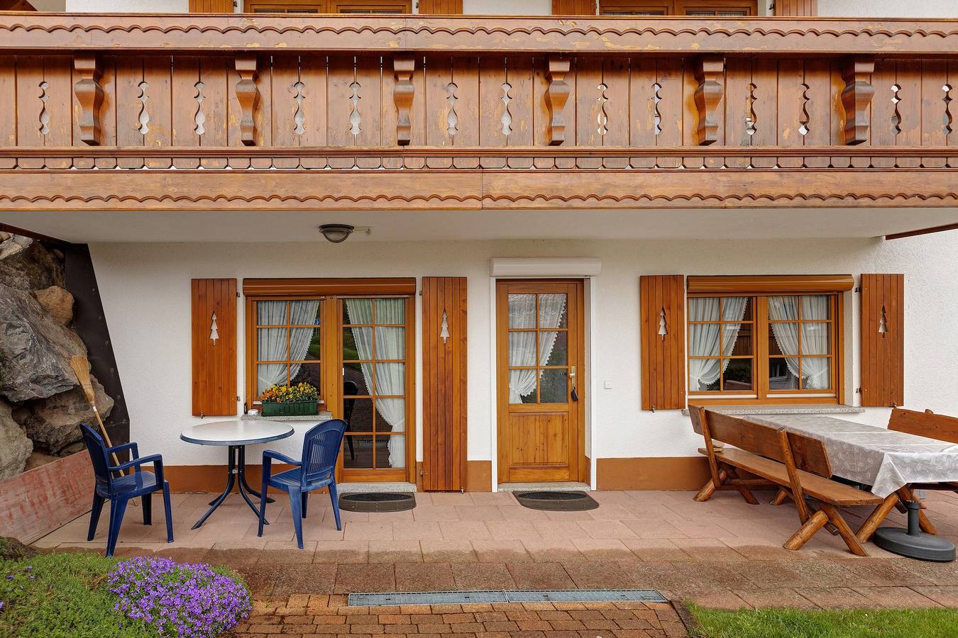 Ganze Wohnung, Ferienwohnung '3' mit Bergblick, privater Terrasse und Wlan in Schluchsee, Südschwarzwald